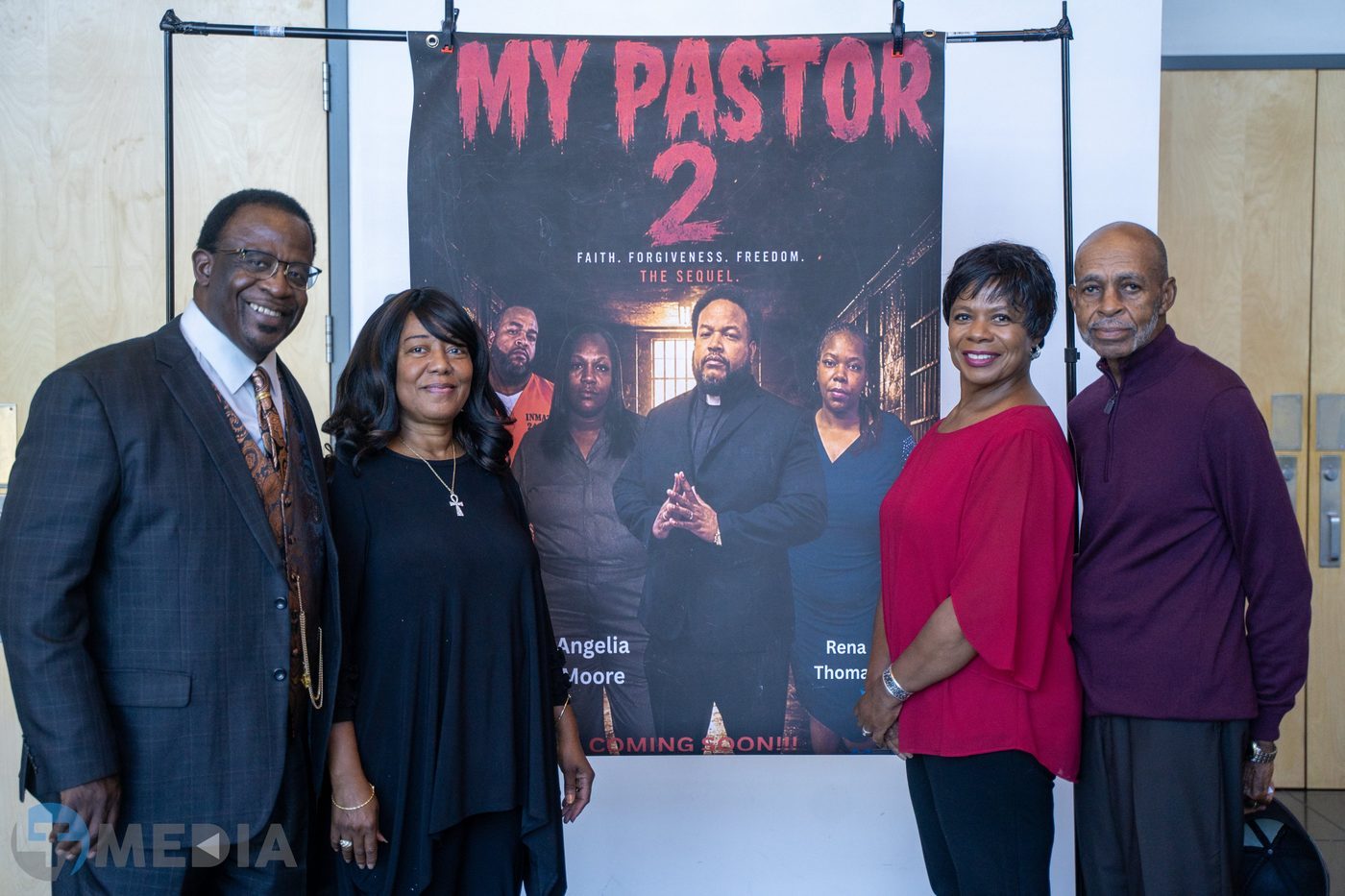 Guests at the My Pastor 2 premiere